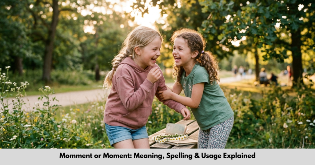Momment or Moment: Meaning, Spelling & Usage Explained