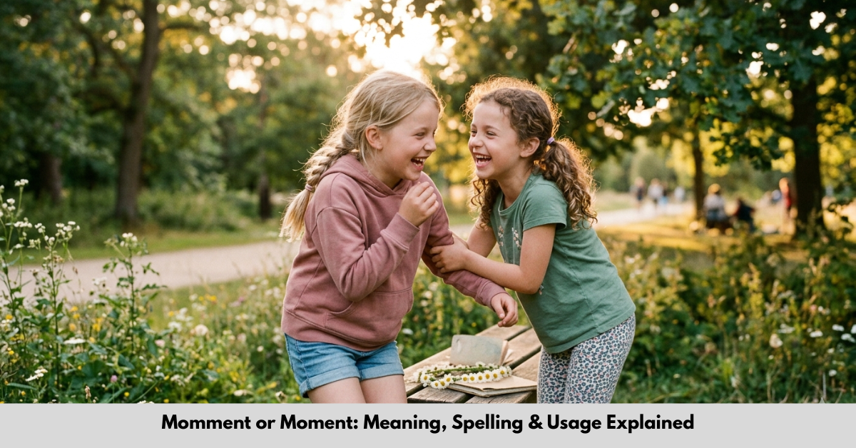 Momment or Moment: Meaning, Spelling & Usage Explained