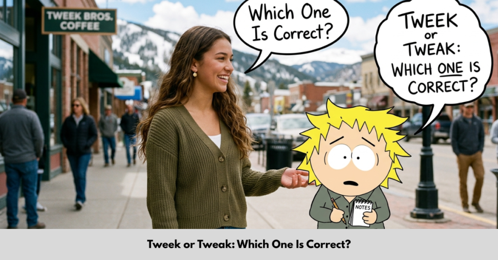 Tweek or Tweak: Which One Is Correct?
