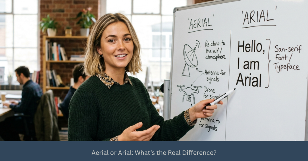 Aerial or Arial: What’s the Real Difference?