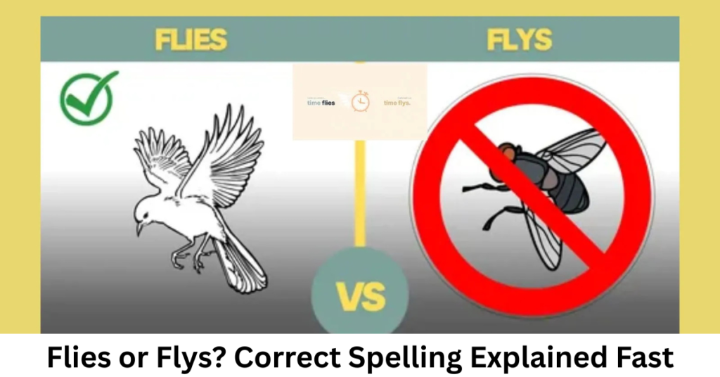 Flies or Flys? Correct Spelling Explained Fast