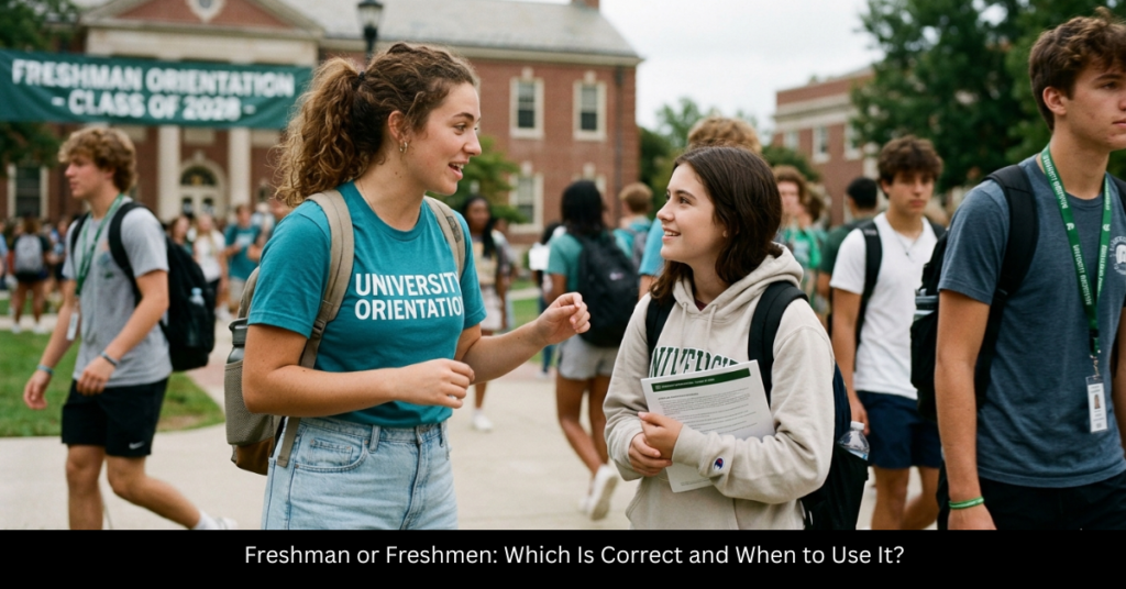 Freshman or Freshmen: Which Is Correct and When to Use It?