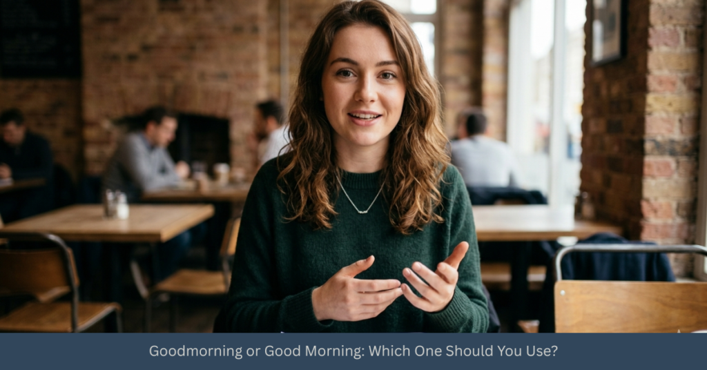 Goodmorning or Good Morning: Which One Should You Use?