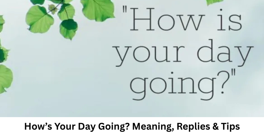 How’s Your Day Going? Meaning, Replies & Tips