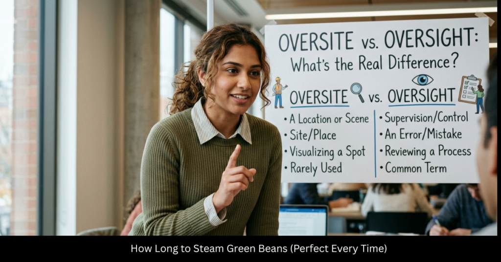 Oversite vs Oversight: What’s the Real Difference?