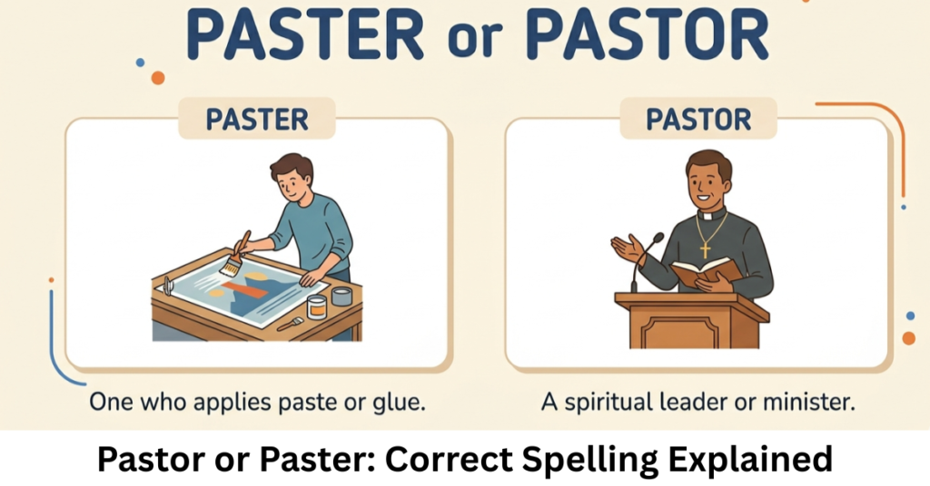 Pastor or Paster: Correct Spelling Explained