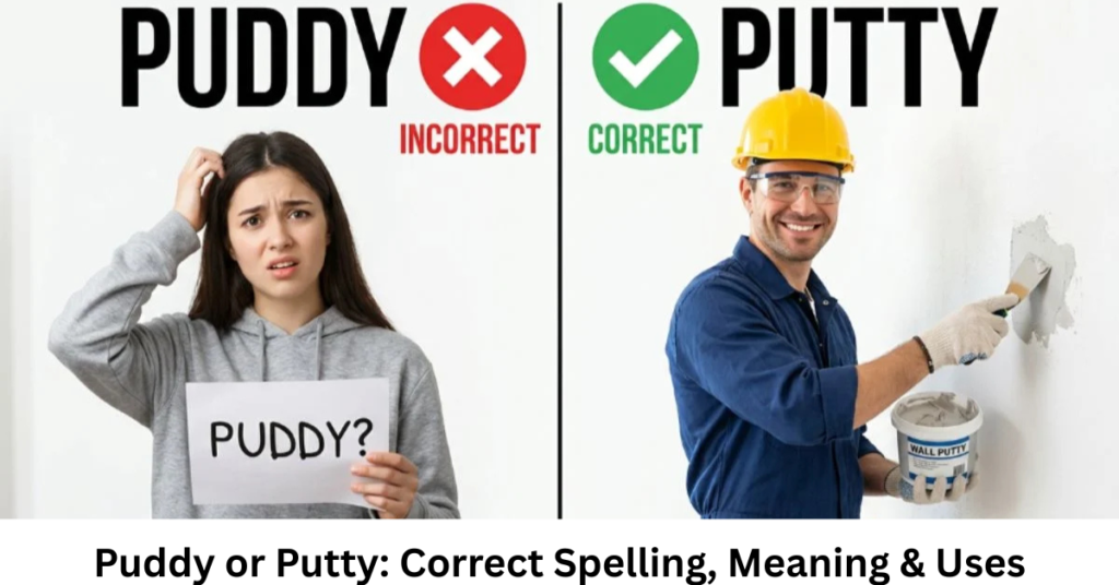 Puddy or Putty: Correct Spelling, Meaning & Uses