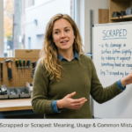 Scrapped or Scraped: Meaning, Usage & Common Mistakes