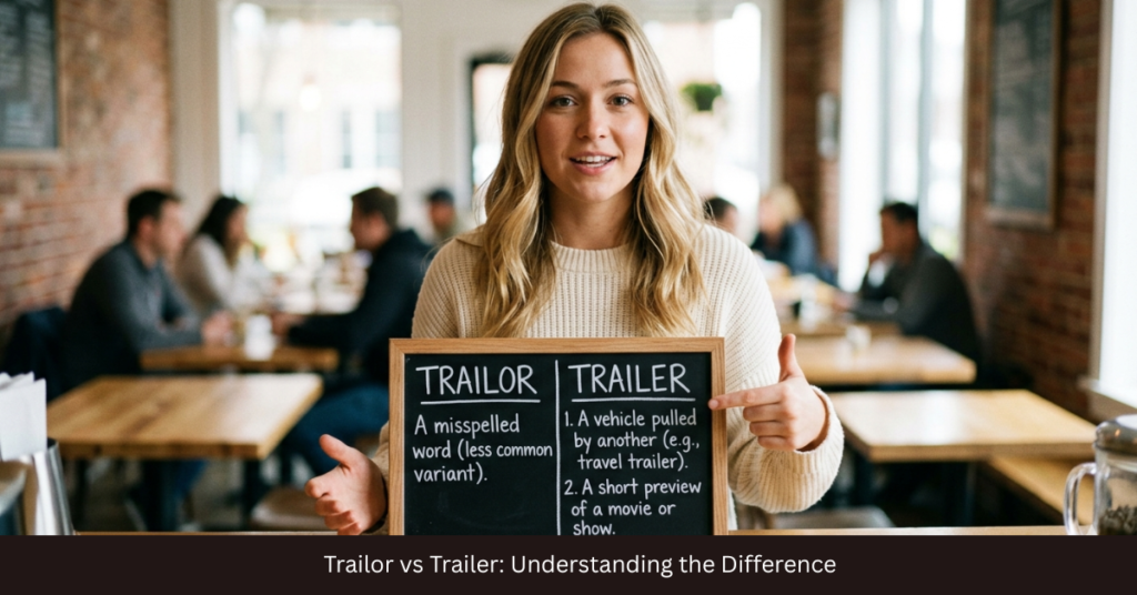 Trailor vs Trailer: Understanding the Difference