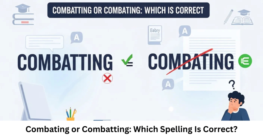 Combating or Combatting: Which Spelling Is Correct?