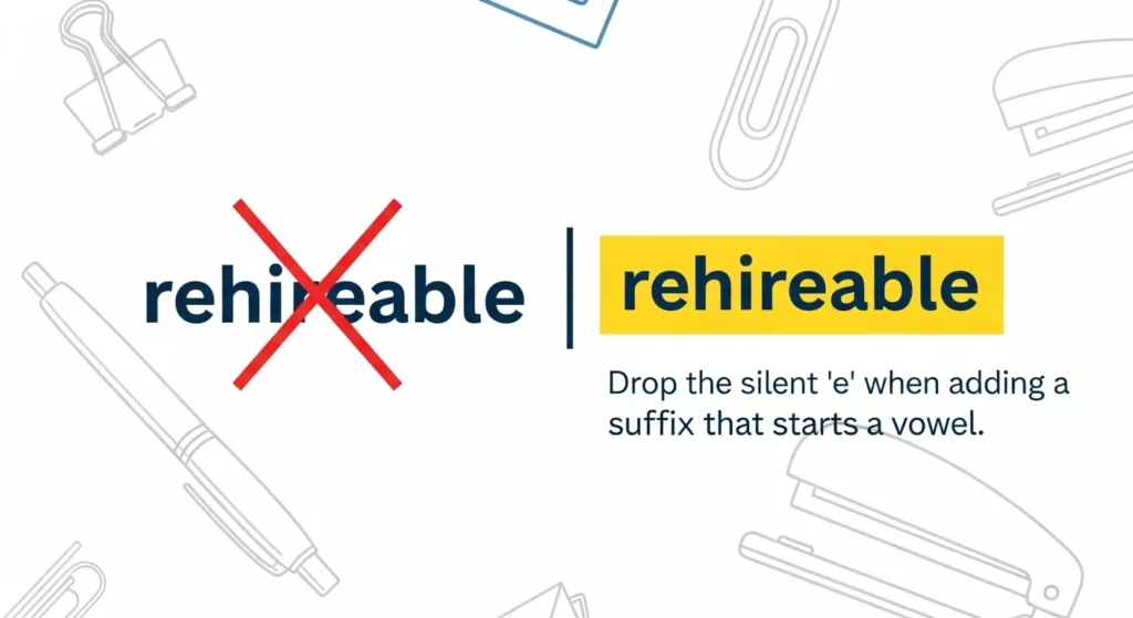 Rehireable or Rehirable: Meaning, Spelling & Guide