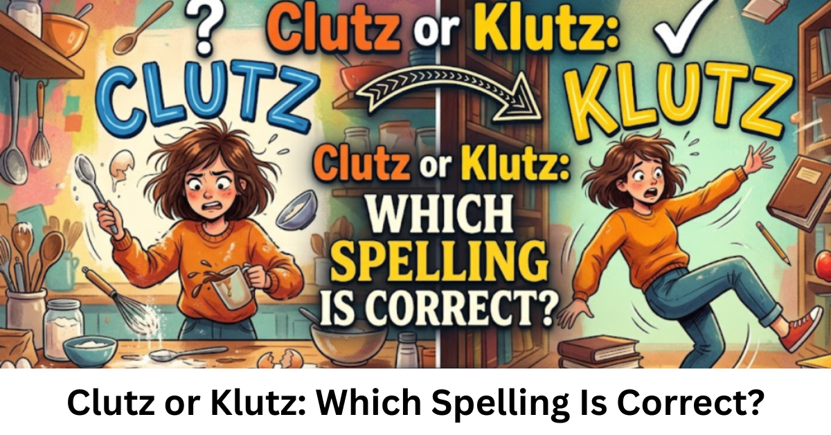 Clutz or Klutz: Which Spelling Is Correct?