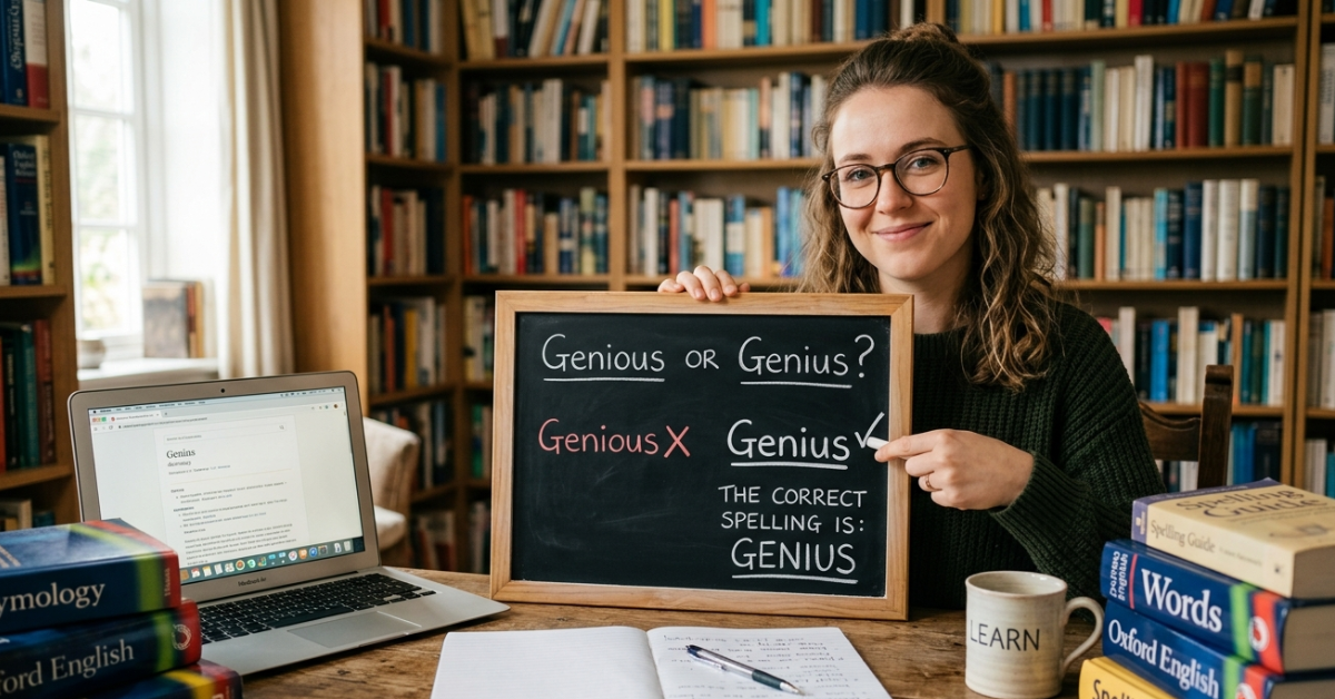 Genious or Genius: Which Spelling Is Correct?