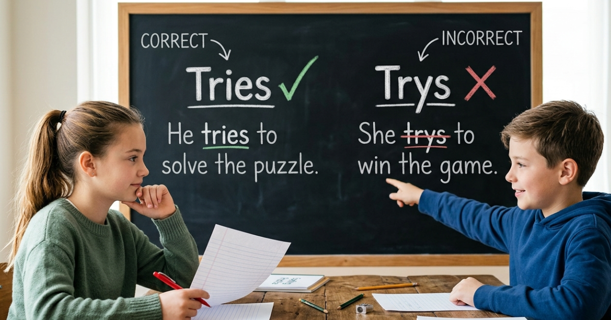 Tries or Trys: Which Spelling Is Correct?