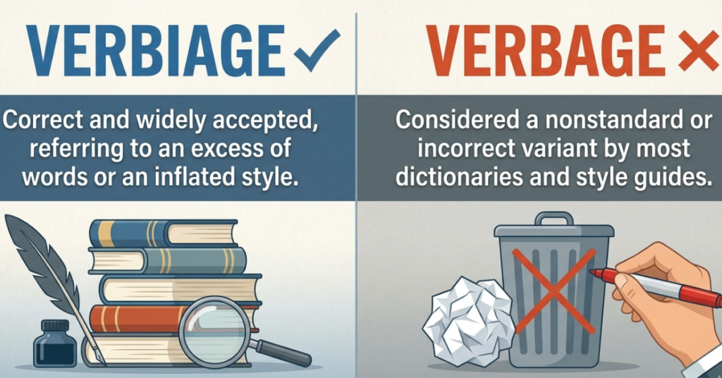 Verbage Vender or Vendor: Which Spelling Is Correct?