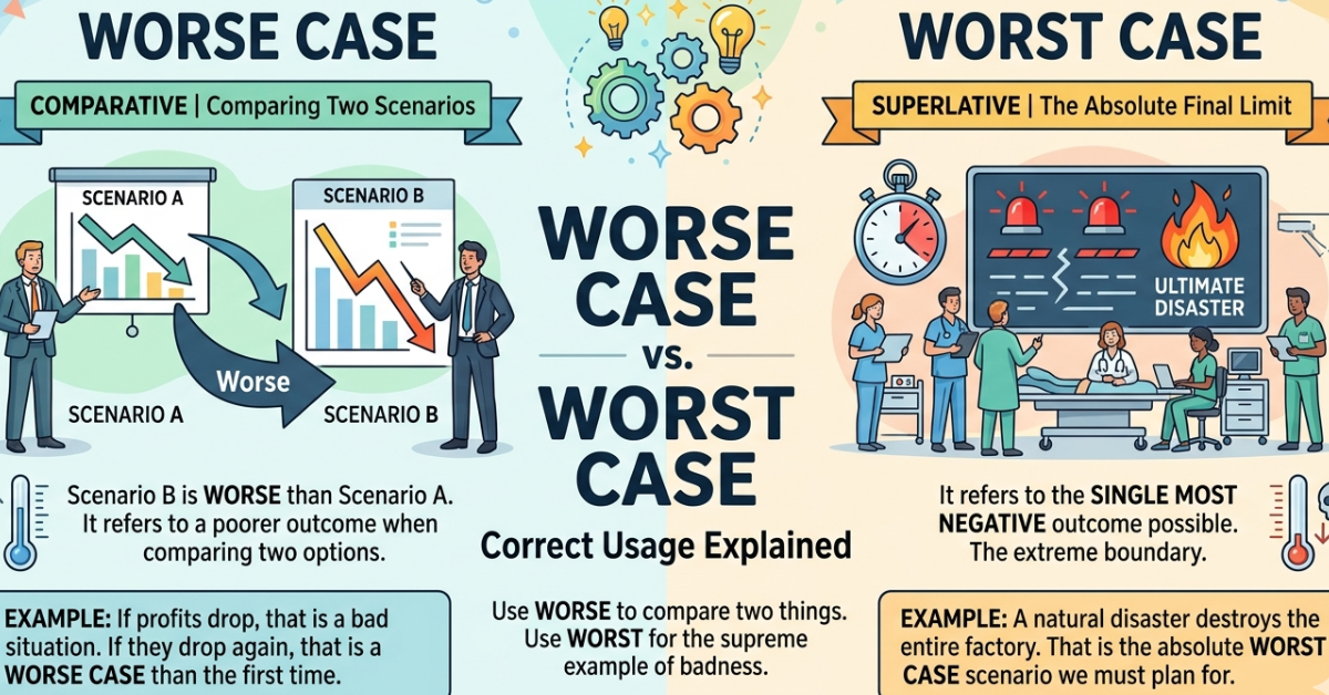 Worse Case or Worst Case Correct Usage Explained