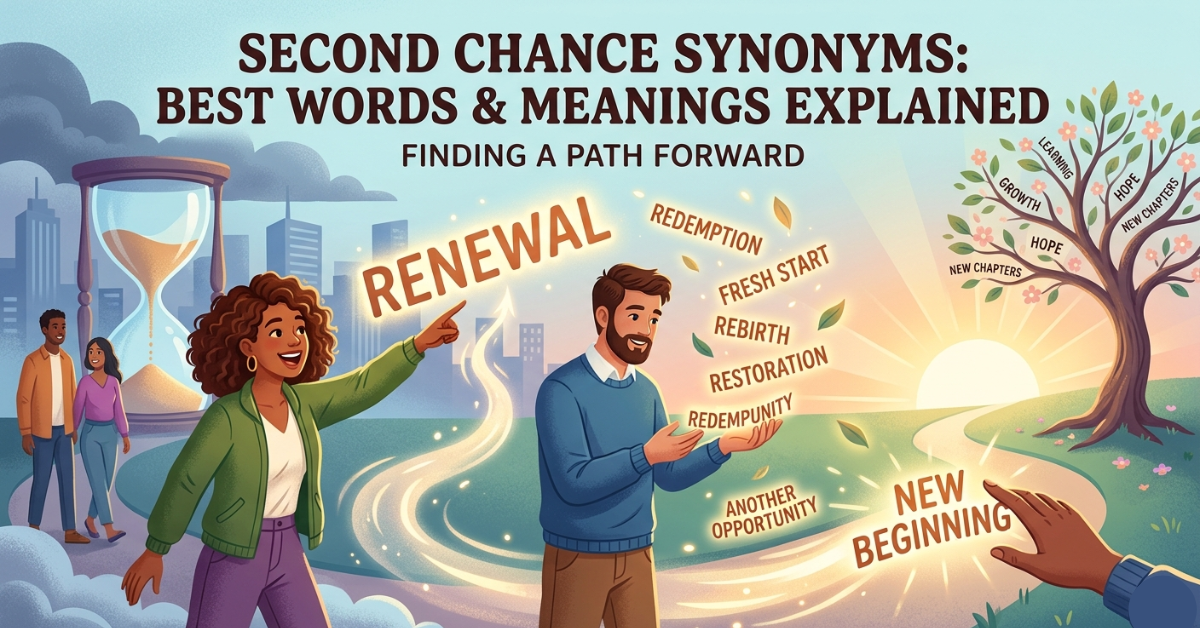 Second Chance Synonym: Best Words & Meanings Explained